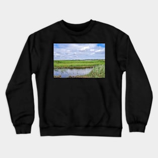 A view across Hickling Nature Reserve Crewneck Sweatshirt